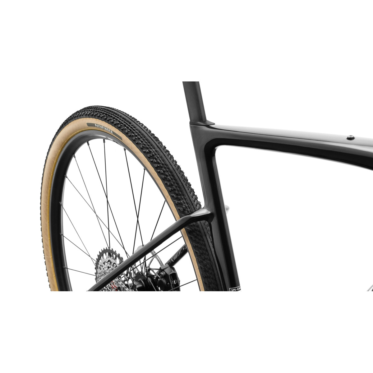 Specialized Crux 5 Comp Gravel Bike | Obsidian Metallic - Dune White