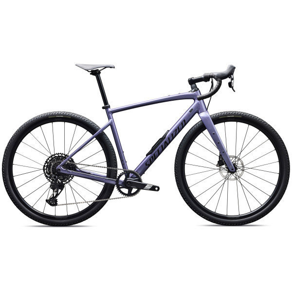 Specialized Diverge 4 Comp Alloy Gravel Bike | Gloss Mauve Metallic - Obsidian