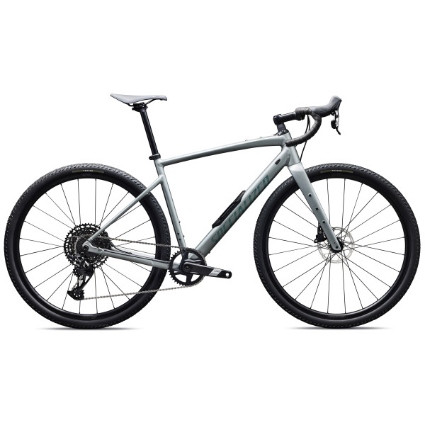 Specialized Diverge 4 Comp Alloy Gravel Bike | Satin Shadow Silver - Fjord Metallic