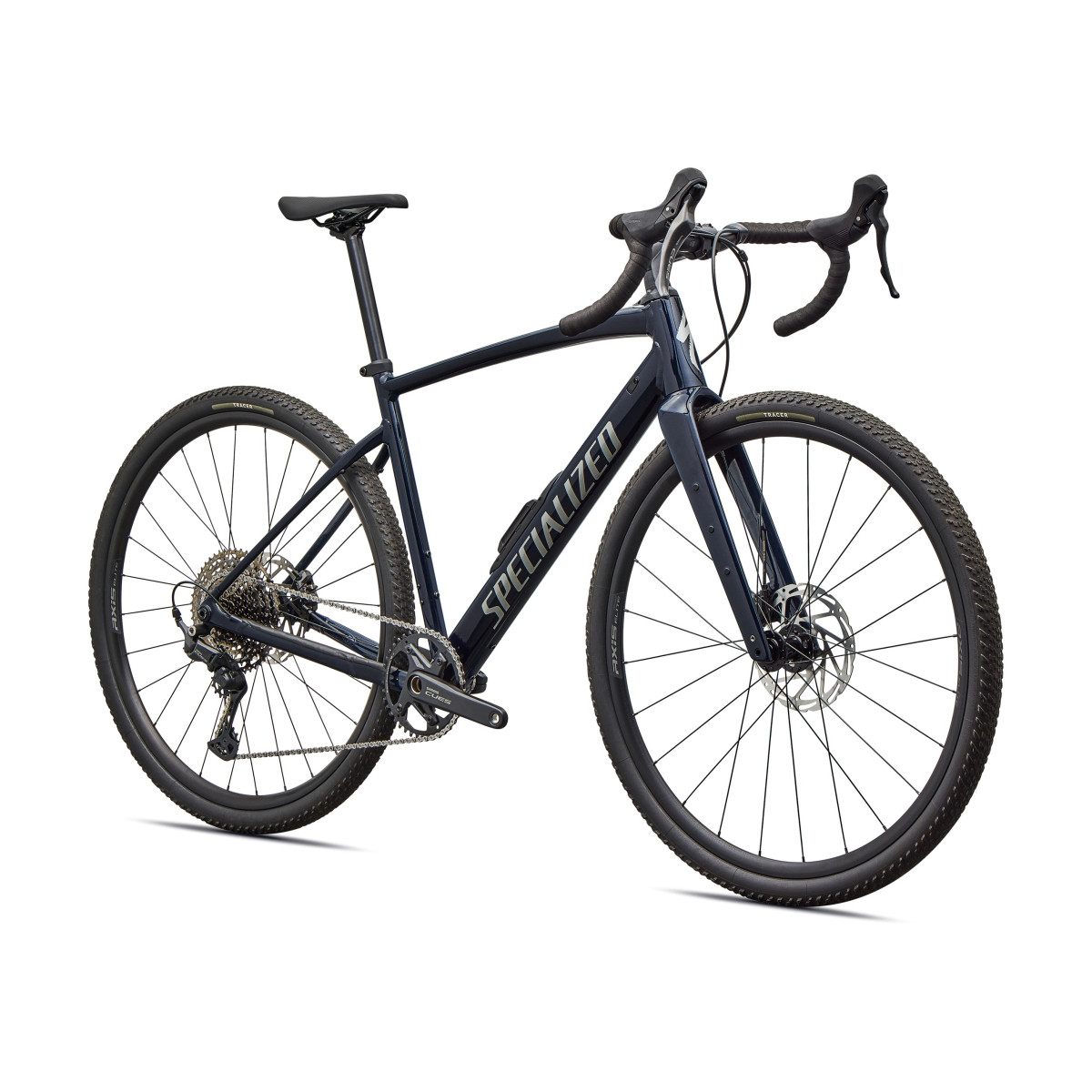 Specialized Diverge 4 Sport Alloy Gravel Bike | Gloss Dark Navy - Dolomite Metallic