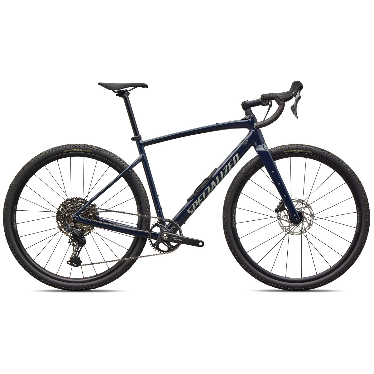 Specialized Diverge 4 Sport Alloy Gravel Bike | Gloss Dark Navy - Dolomite Metallic