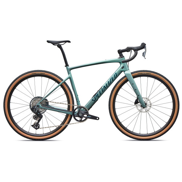Specialized Diverge 4 Expert Carbon Gravel dviratis | SRAM Rival XPLR | Fjord Metallic - Emerald