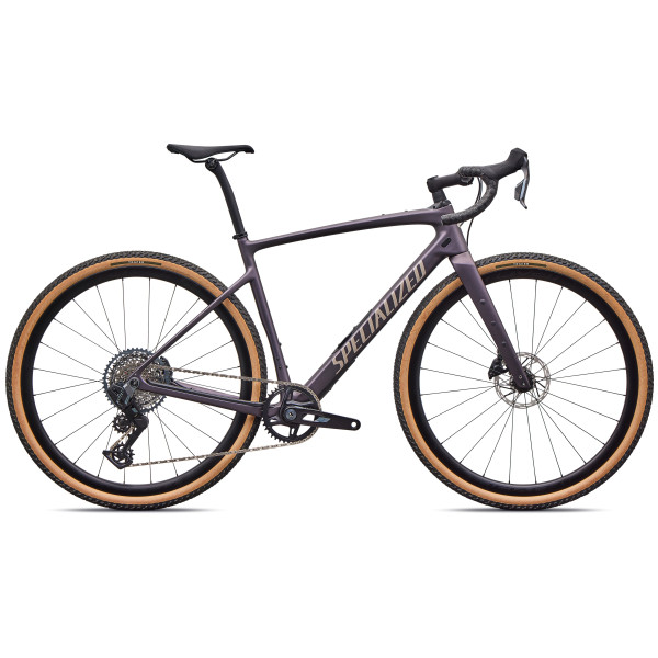 Specialized Diverge 4 Expert Carbon Gravel Bike | SRAM Rival XPLR | Nebula Metallic - Sandstone Metallic