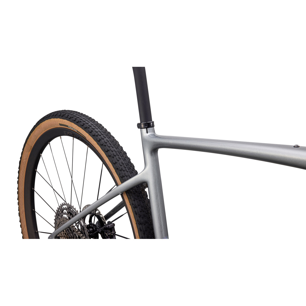 Specialized Diverge 4 Pro LTD Gravel dviratis | Gloss Shadow Silver - Obsidian Metallic