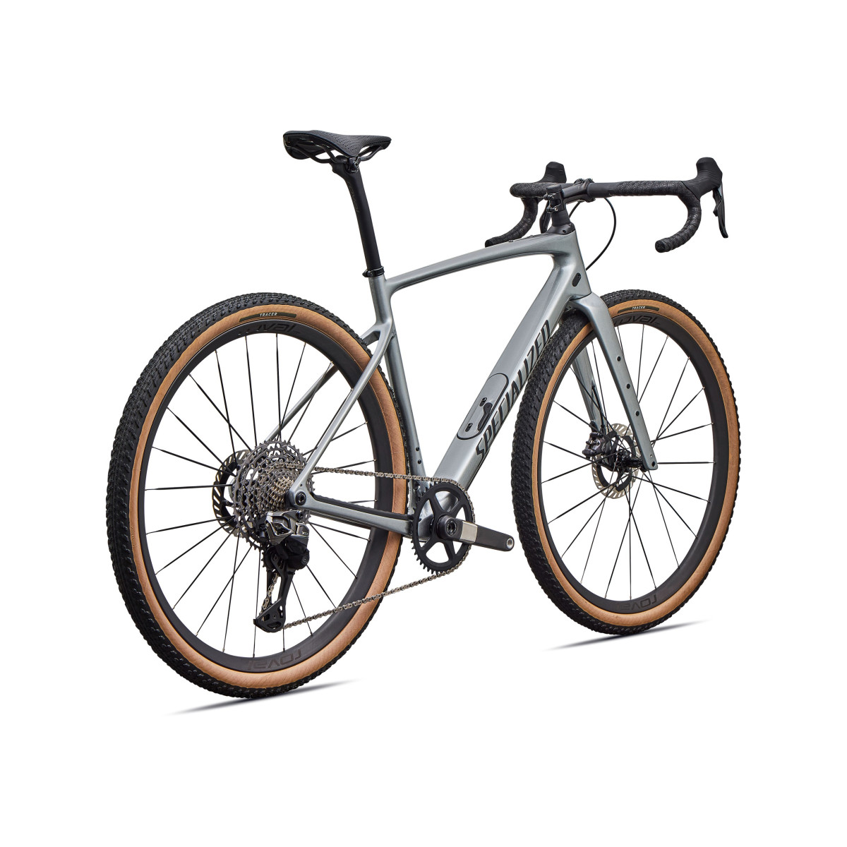 Specialized Diverge 4 Pro LTD Gravel dviratis | Gloss Shadow Silver - Obsidian Metallic