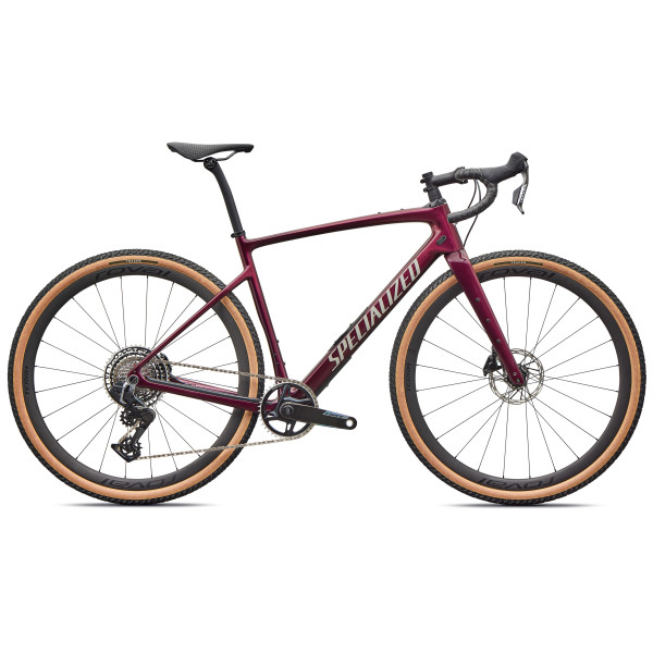 Specialized Diverge 4 Pro Carbon Gravel Bike | Bordeaux Metallic - Pearl Dolomite