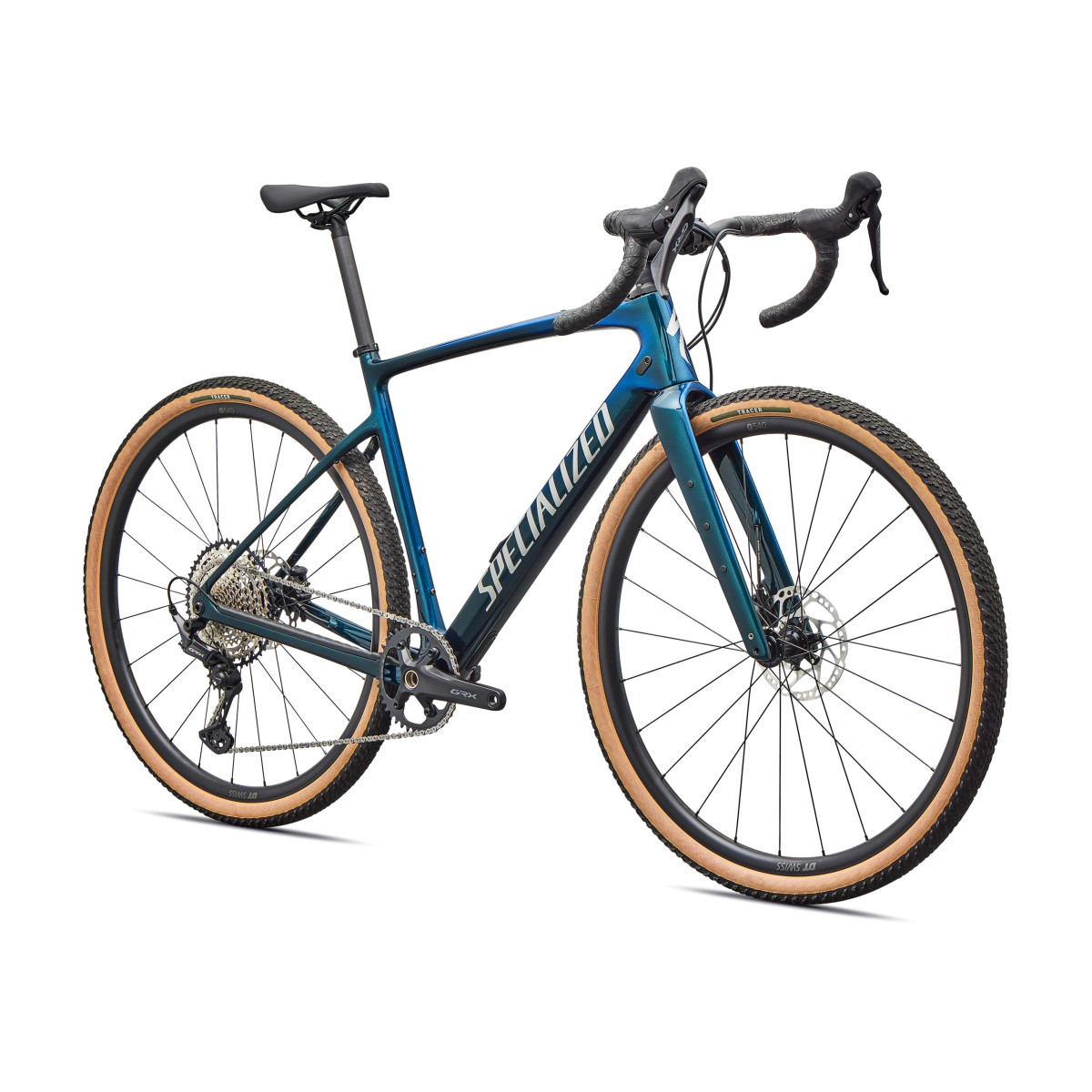 Specialized Diverge 4 Sport Carbon Gravel Bike | Emerald Metallic - Silver Dust