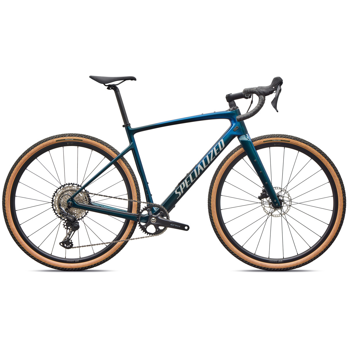 Specialized Diverge 4 Sport Carbon Gravel Bike | Emerald Metallic - Silver Dust