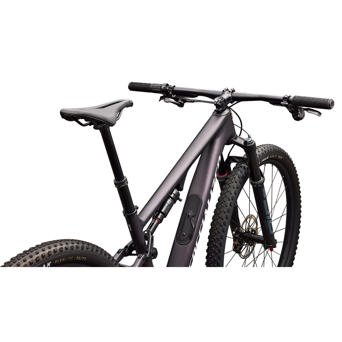 Specialized Epic 8 Comp Mountain Bike | Satin Nebula Metallic - White