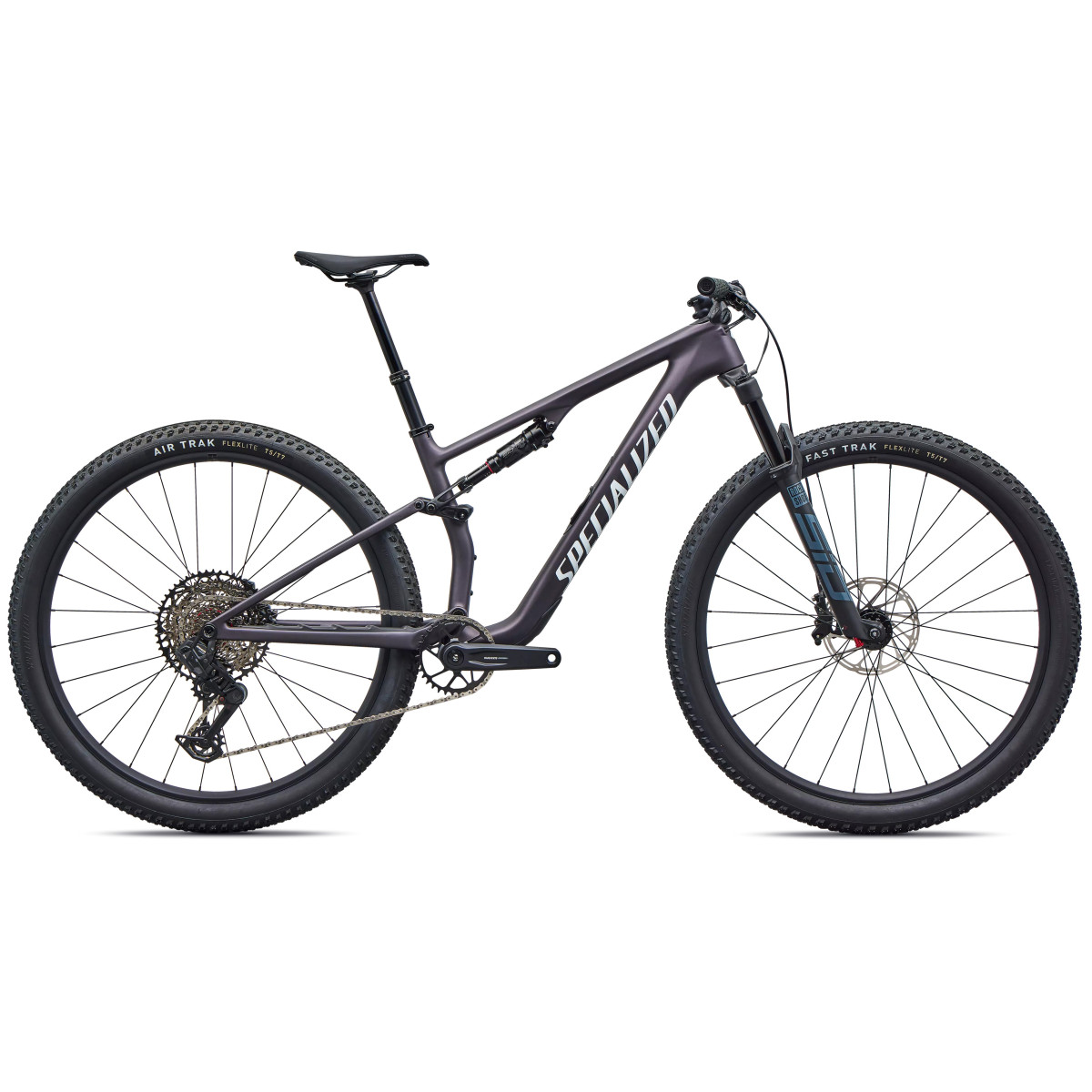 Specialized Epic 8 Comp Mountain Bike | Satin Nebula Metallic - White