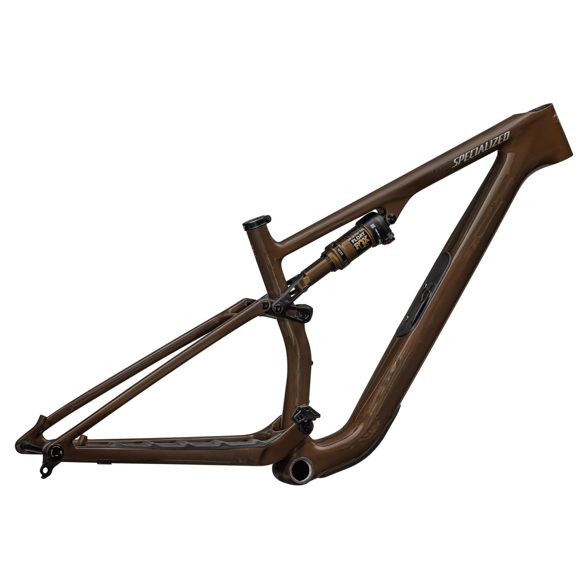 Specialized Epic 8 Pro EVO Frameset | Gloss Photon Orange Tint - Silver Dust