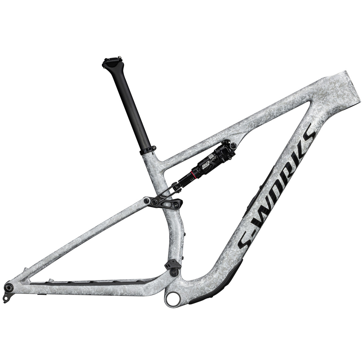 S-Works Epic 8 rėmas | Gloss Dolomite Multi Impasto - Black