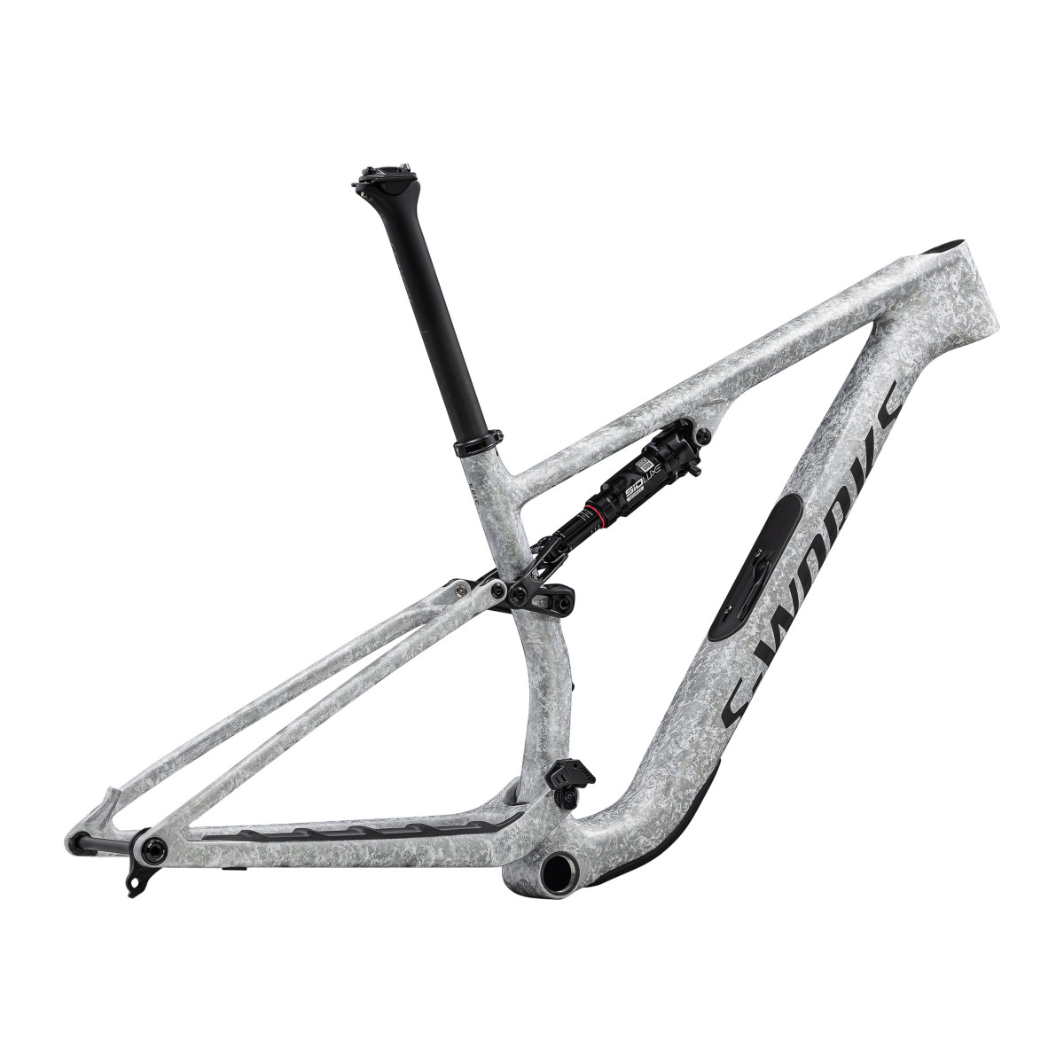 S-Works Epic 8 rėmas | Gloss Dolomite Multi Impasto - Black