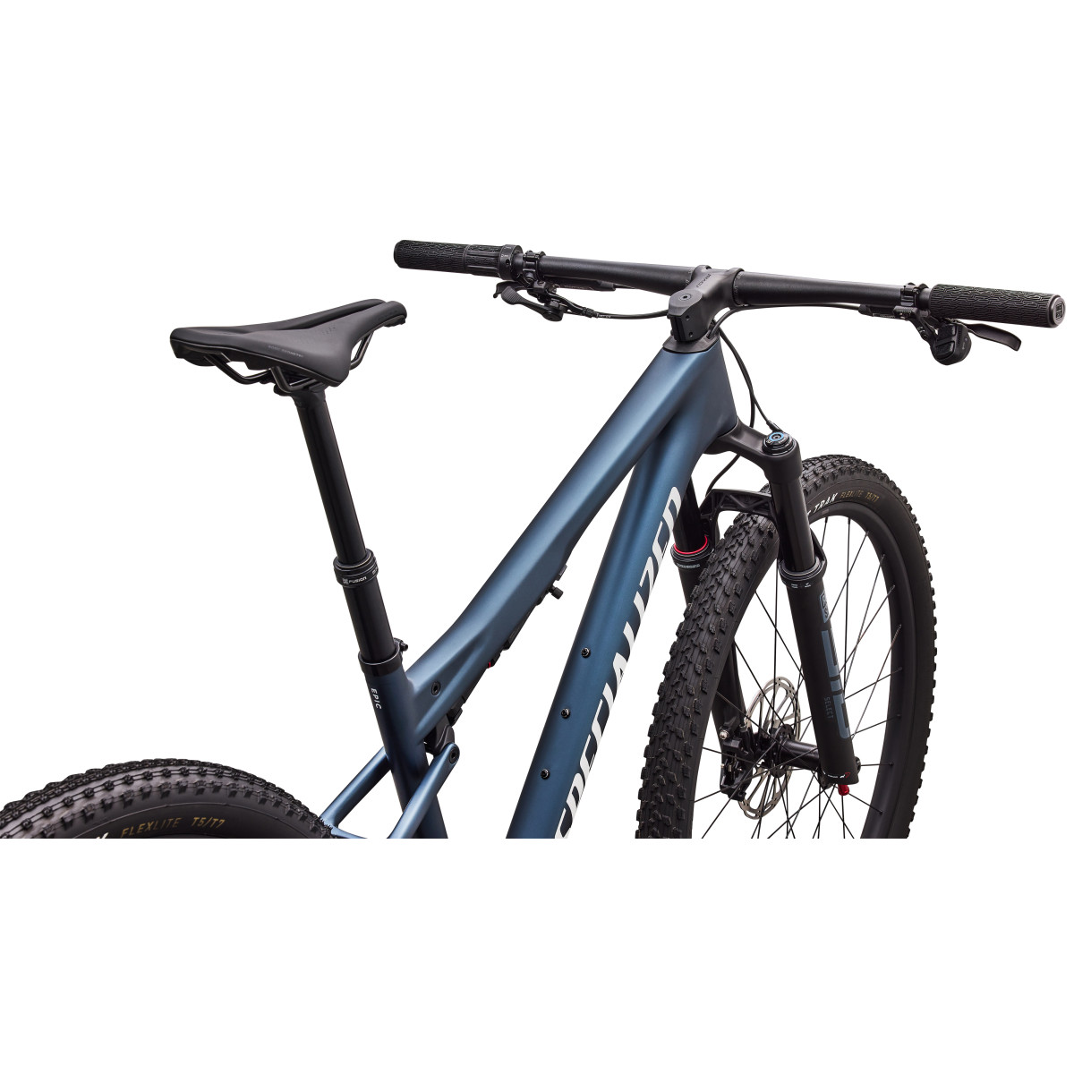 Specialized Epic 9 Comp Mountain Bike | Satin Cast Blue Metallic - White
