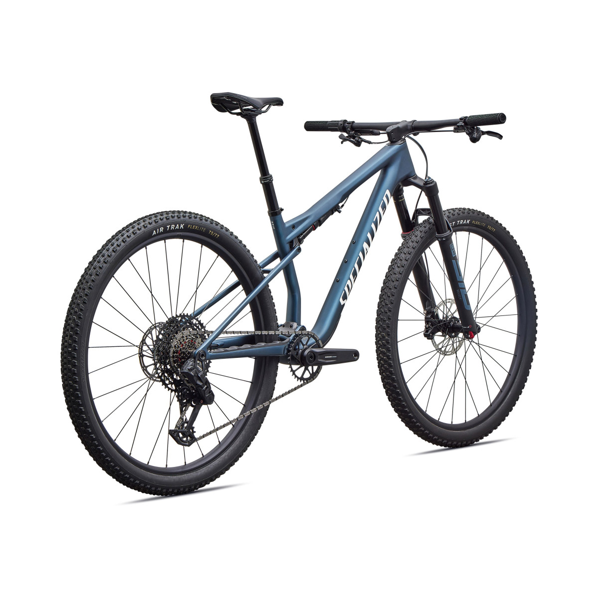 Specialized Epic 9 Comp Mountain Bike | Satin Cast Blue Metallic - White