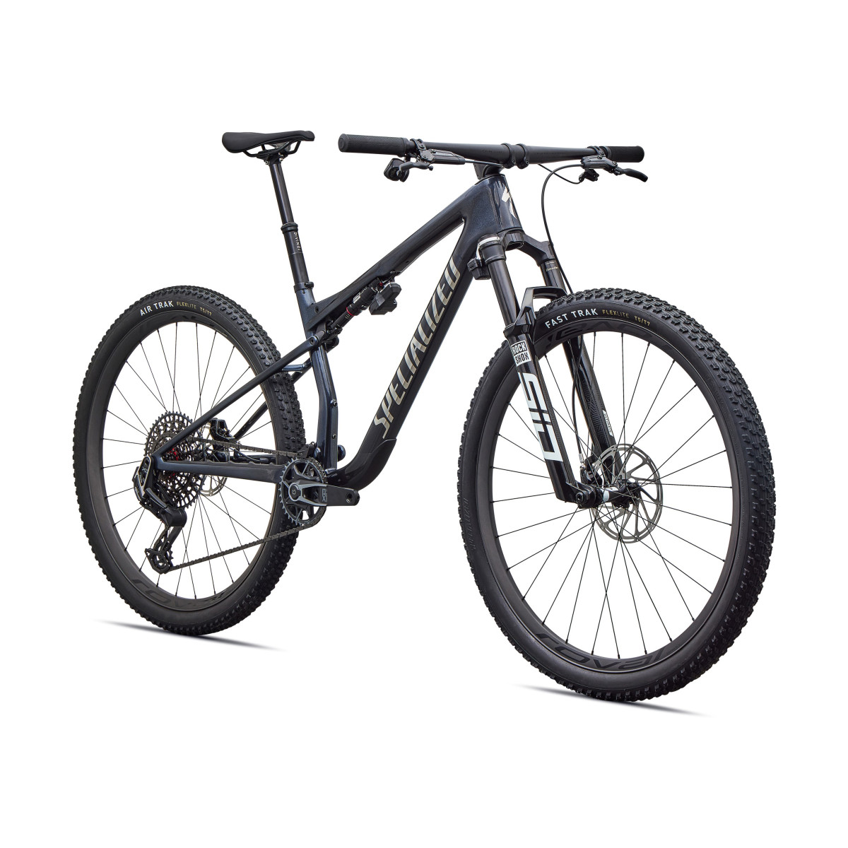 Specialized Epic 9 Pro Mountain Bike | Gloss Carbon - Chaos Glitter Pearl - Chrome