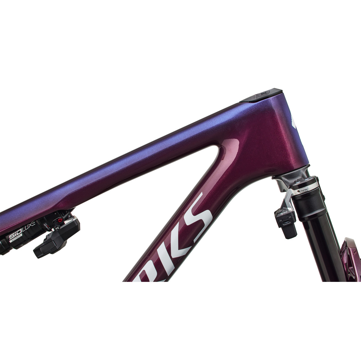 S-Works Epic 9 Frameset | Gloss Bordeaux Metallic - Blue Pearl Edge Fade