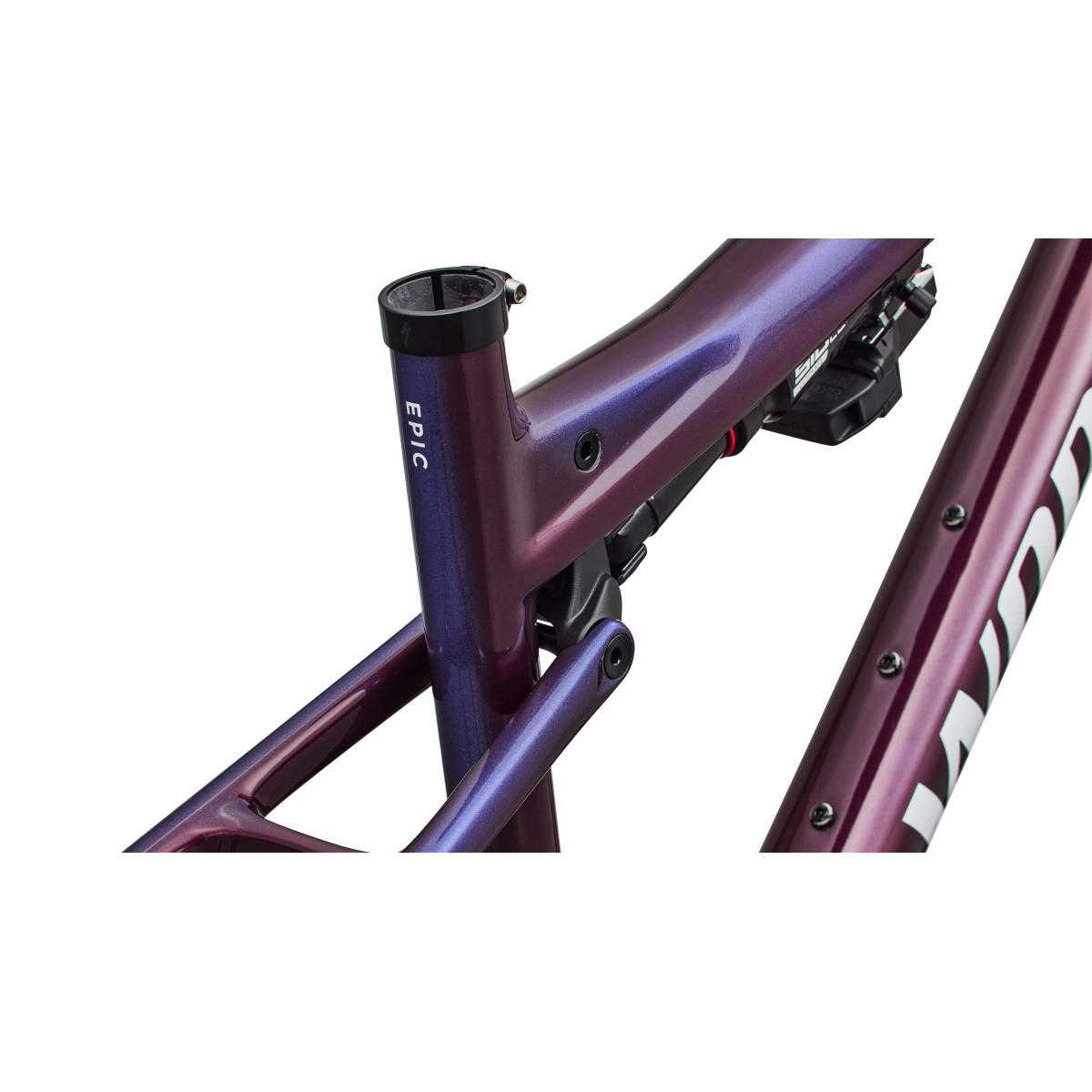 S-Works Epic 9 Frameset | Gloss Bordeaux Metallic - Blue Pearl Edge Fade