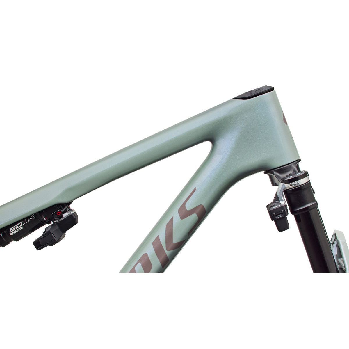 S-Works Epic 9 Frameset | Gloss Agave Grey - Violet Pearl - Desert Metallic