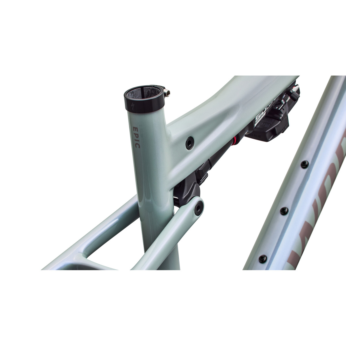 S-Works Epic 9 Frameset | Gloss Agave Grey - Violet Pearl - Desert Metallic