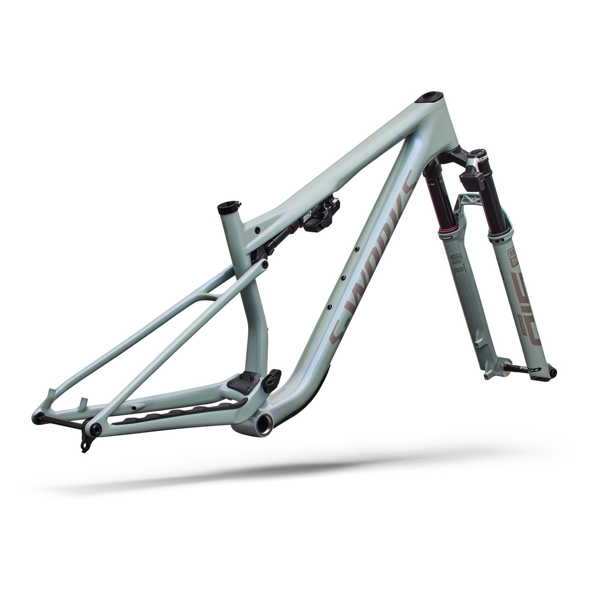 S-Works Epic 9 Frameset | Gloss Agave Grey - Violet Pearl - Desert Metallic