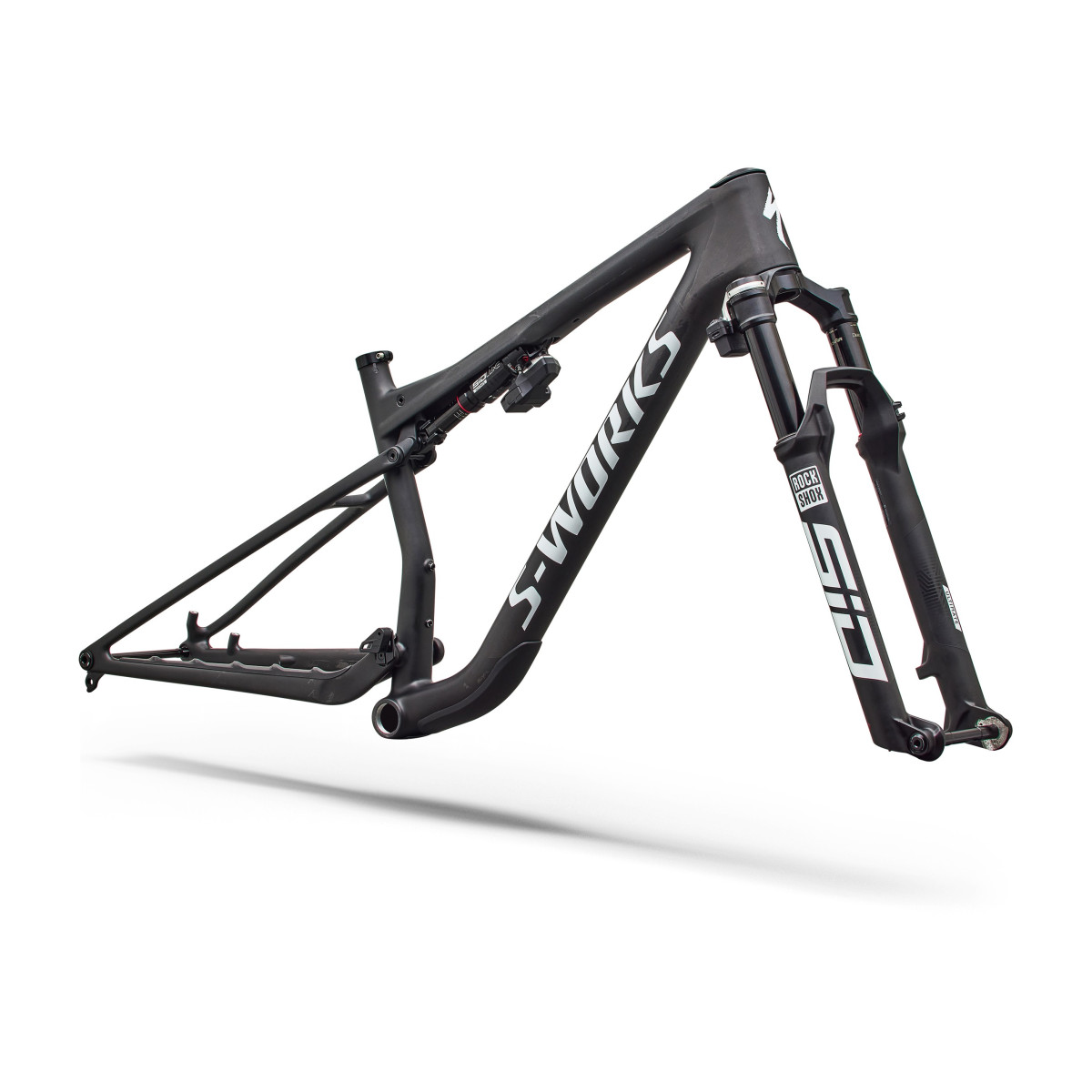S-Works Epic 9 rėmas | Satin Carbon - Metallic White Silver