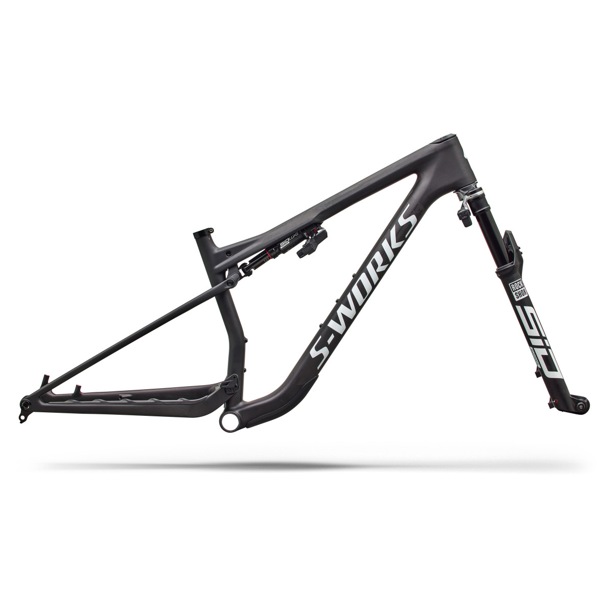 S-Works Epic 9 rėmas | Satin Carbon - Metallic White Silver