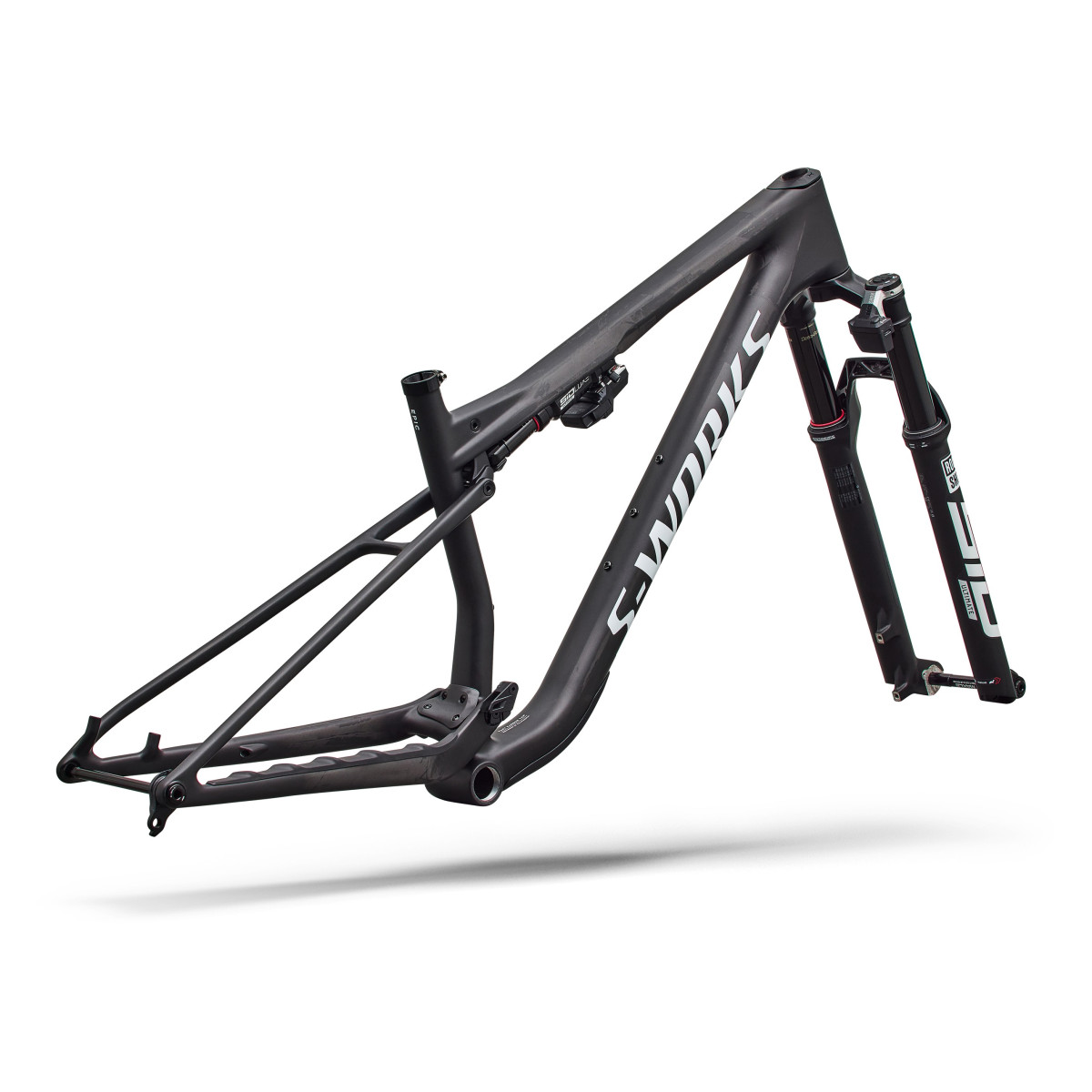 S-Works Epic 9 rėmas | Satin Carbon - Metallic White Silver