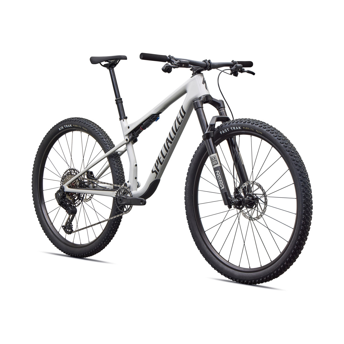 Specialized Epic 9 Sport Mountain Bike | Gloss Dolomite Metallic - Metallic Obsidian