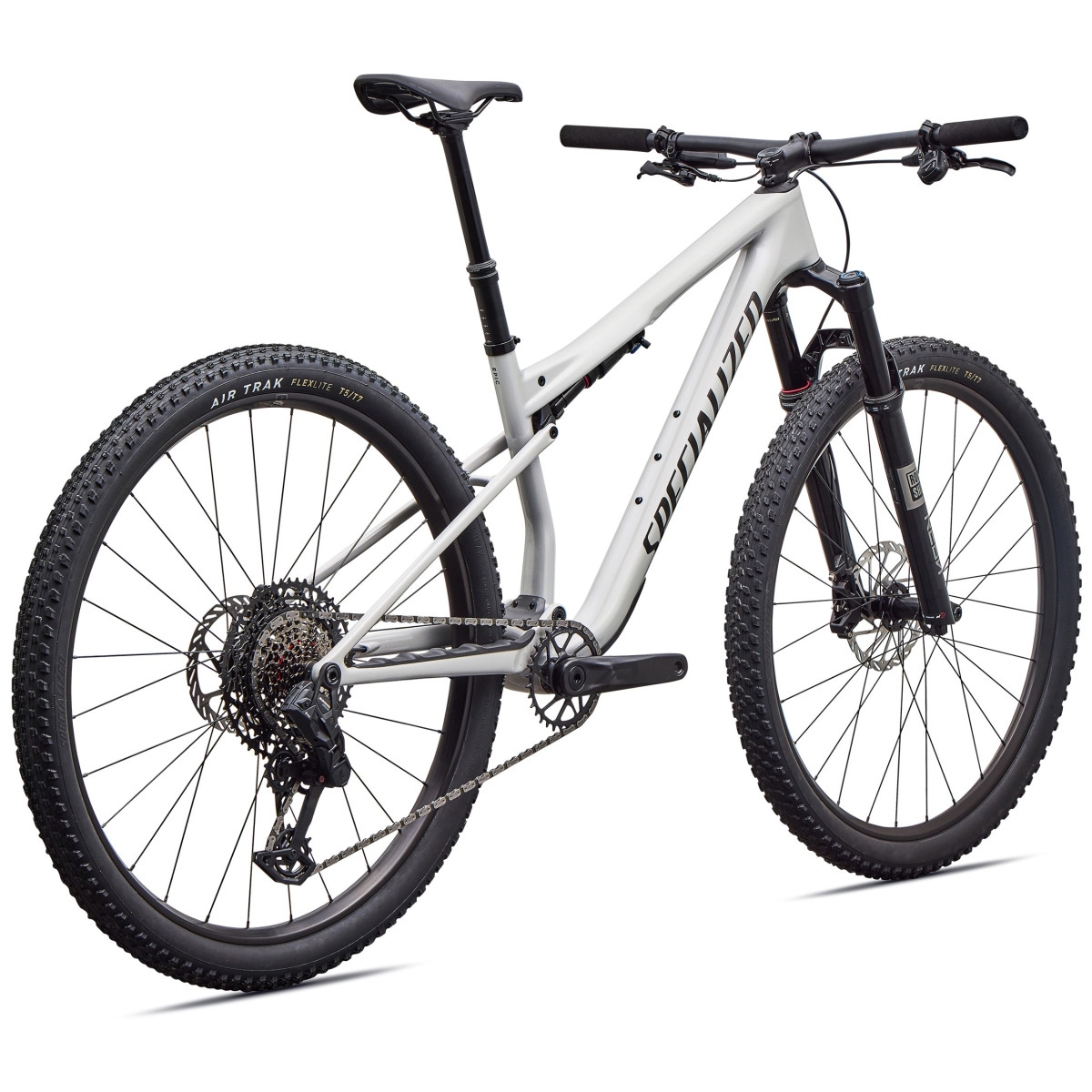 Specialized Epic 9 Sport Mountain Bike | Gloss Dolomite Metallic - Metallic Obsidian