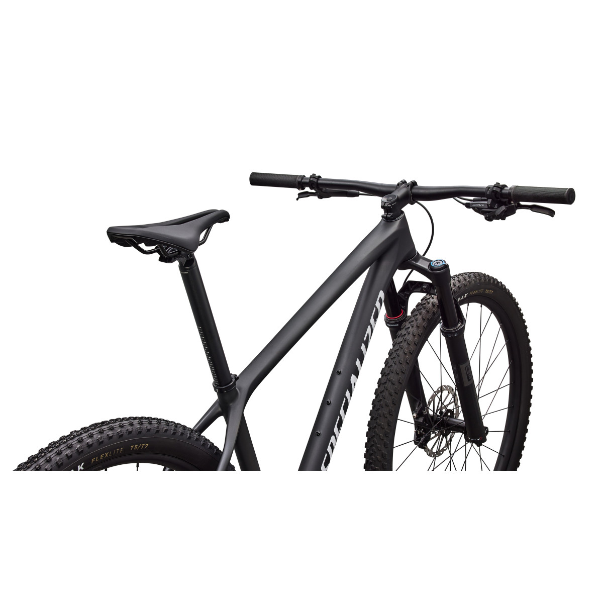 Specialized Epic Hardtail Comp kalnų dviratis | Satin Carbon - Metallic White Silver Specialized Epic Hardtail Comp kalnų dviratis | Satin Carbon - Metallic White Silver