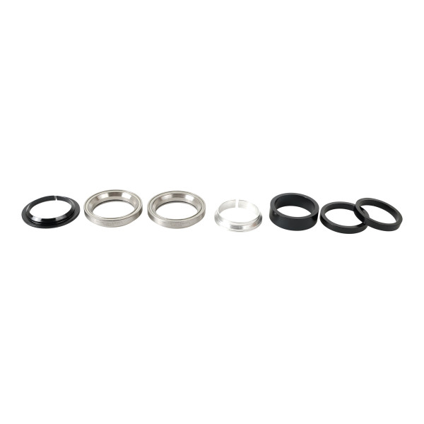 Specialized integruota vairo kolonėlė | 1-1/8" Upper & Lower / 45X45° / Split Crown Race & Alloy Spacer
