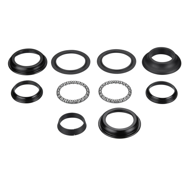 Specialized Headset | ZS44 Top & Bottom Cups / 5/32" Loose Ball Upper & Lower BRGS / 50mm Cone Top Cover & Crown Race For 1-1/8" Straight Steerer
