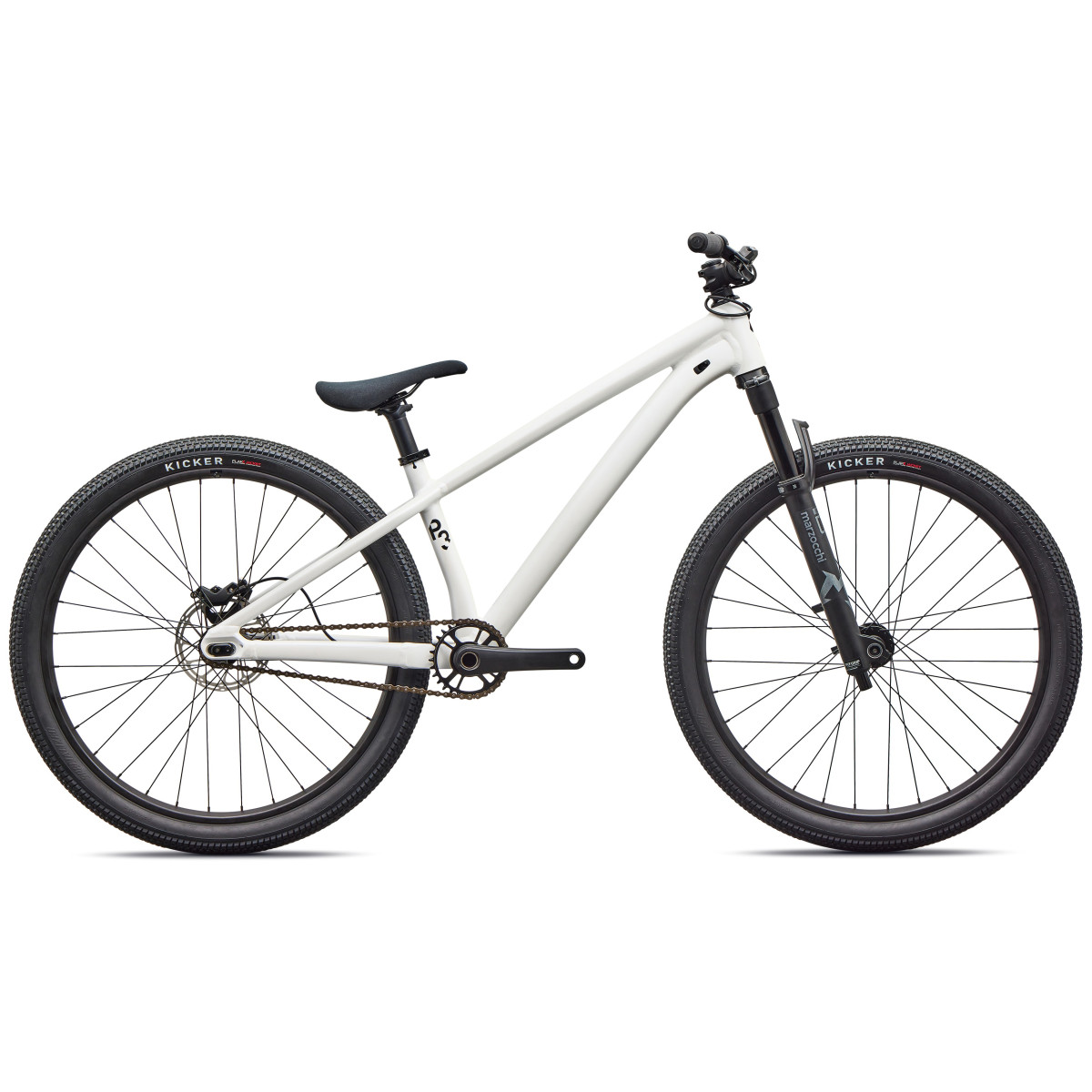 Specialized P.3 dviratis | Satin Metallic White Silver - Metallic Obsidian Specialized P.3 dviratis | Satin Metallic White Silver - Metallic Obsidian