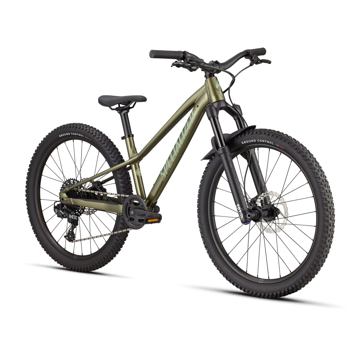 Specialized Riprock Comp 24" vaikiškas dviratis | Gloss Laurel Green Metallic - Pistachio