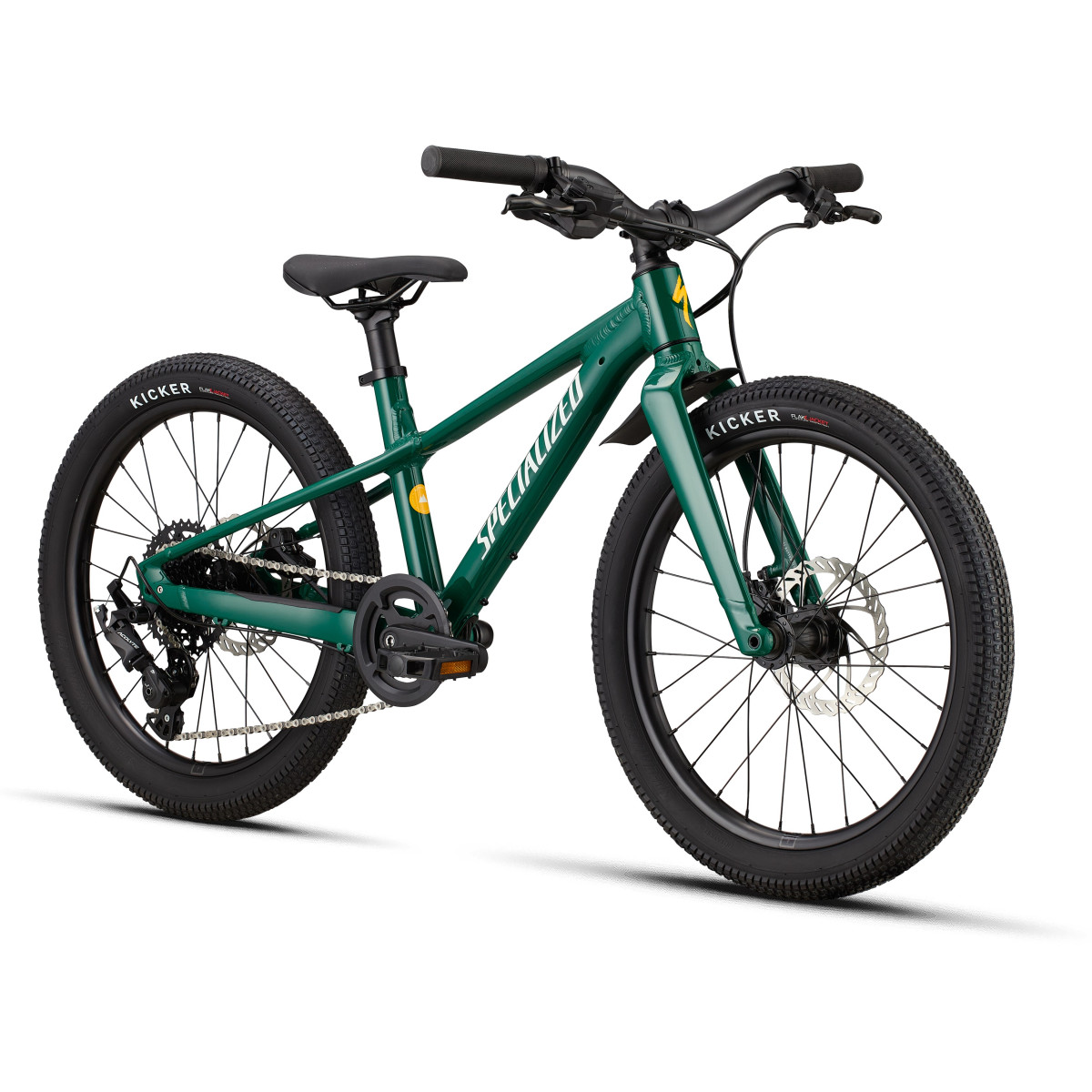 Specialized Riprock 20" vaikiškas dviratis | Gloss Pine Green - Dune White and California Sunshine Specialized Riprock 20" vaikiškas dviratis | Gloss Pine Green - Dune White and California Sunshine