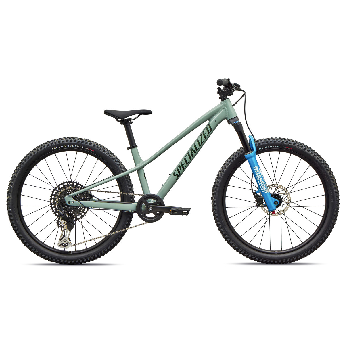 Specialized Riprock Comp 24" vaikiškas dviratis | Gloss Agave Grey - Oak Green Metallic