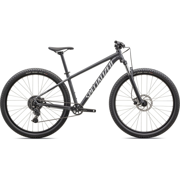 Specialized Rockhopper Sport 29" kalnų dviratis | Satin Black Liquid Metal - White