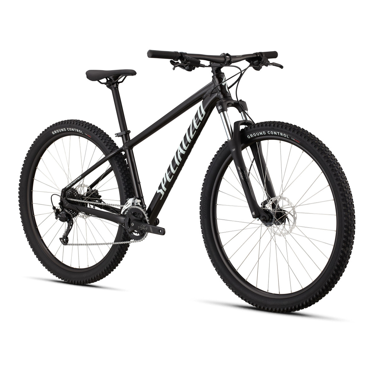 Specialized Rockhopper 29" kalnų dviratis | Gloss Obsidian - Dune White