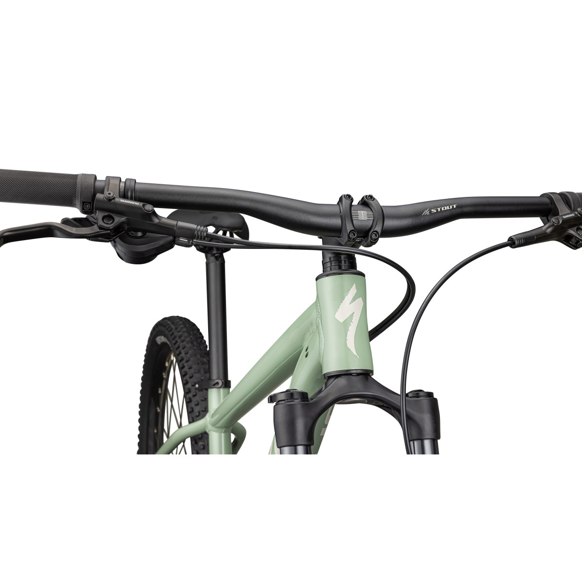 Specialized Rockhopper Comp 27.5" kalnų dviratis | Gloss Pistachio - White Mountains