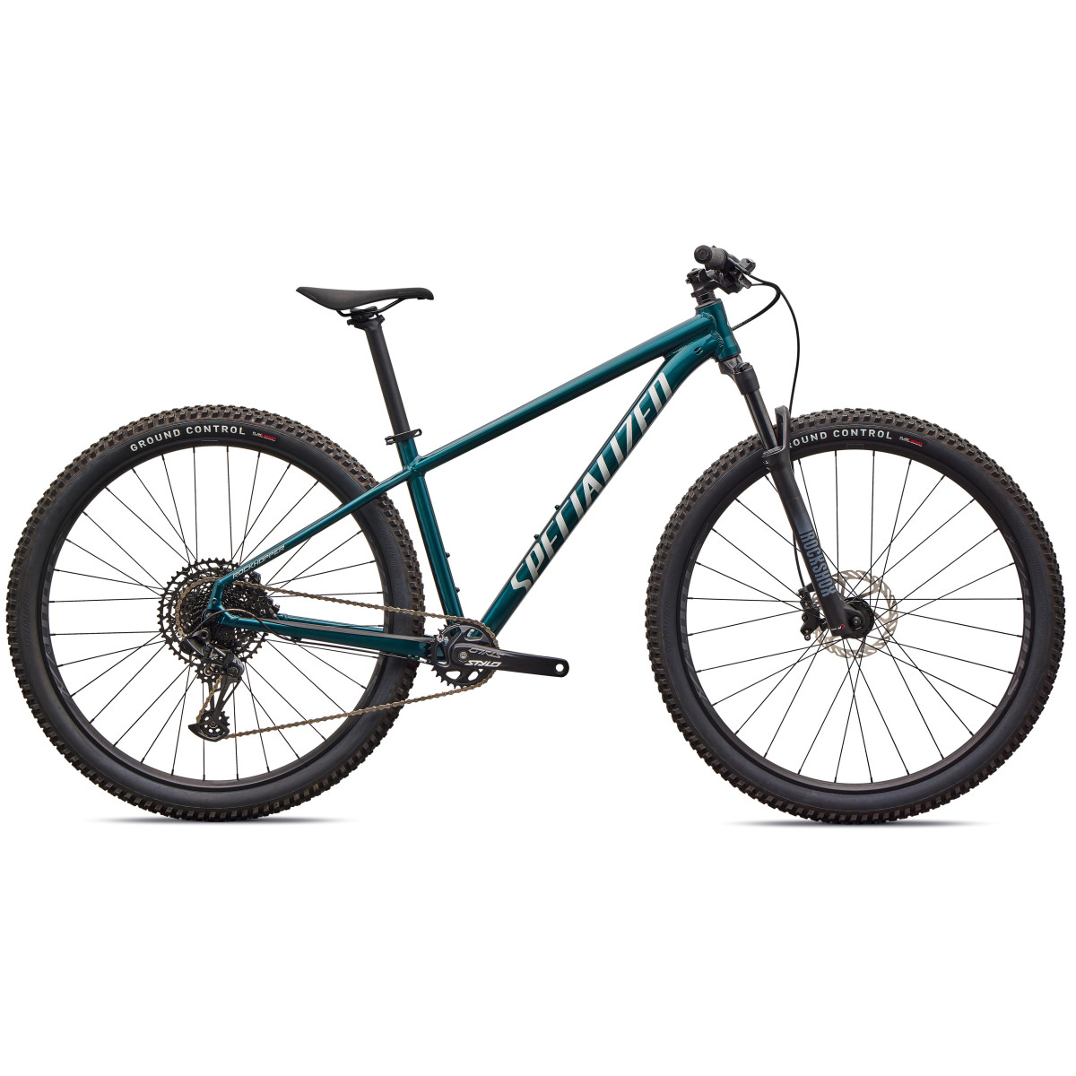 Specialized Rockhopper Expert 27.5" kalnų dviratis | Gloss Emerald Metallic - Shadow Silver