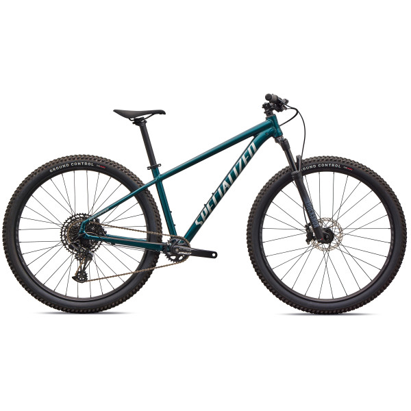 Specialized Rockhopper Expert 27.5" kalnų dviratis | Gloss Emerald Metallic - Shadow Silver