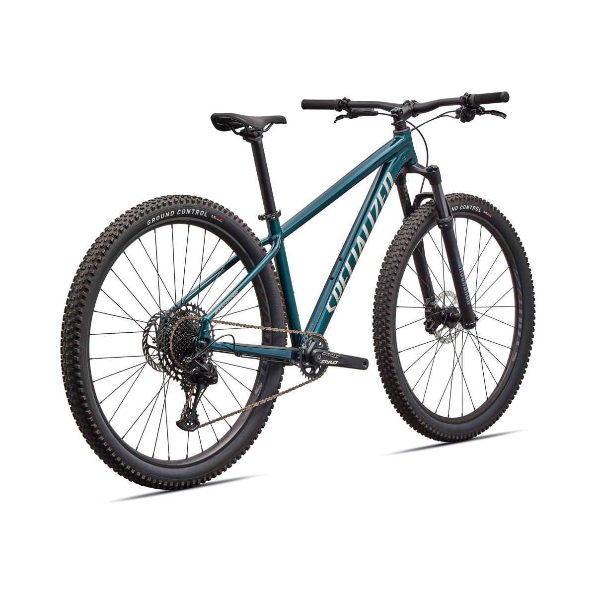 Specialized Rockhopper Expert 27.5" kalnų dviratis | Gloss Emerald Metallic - Shadow Silver
