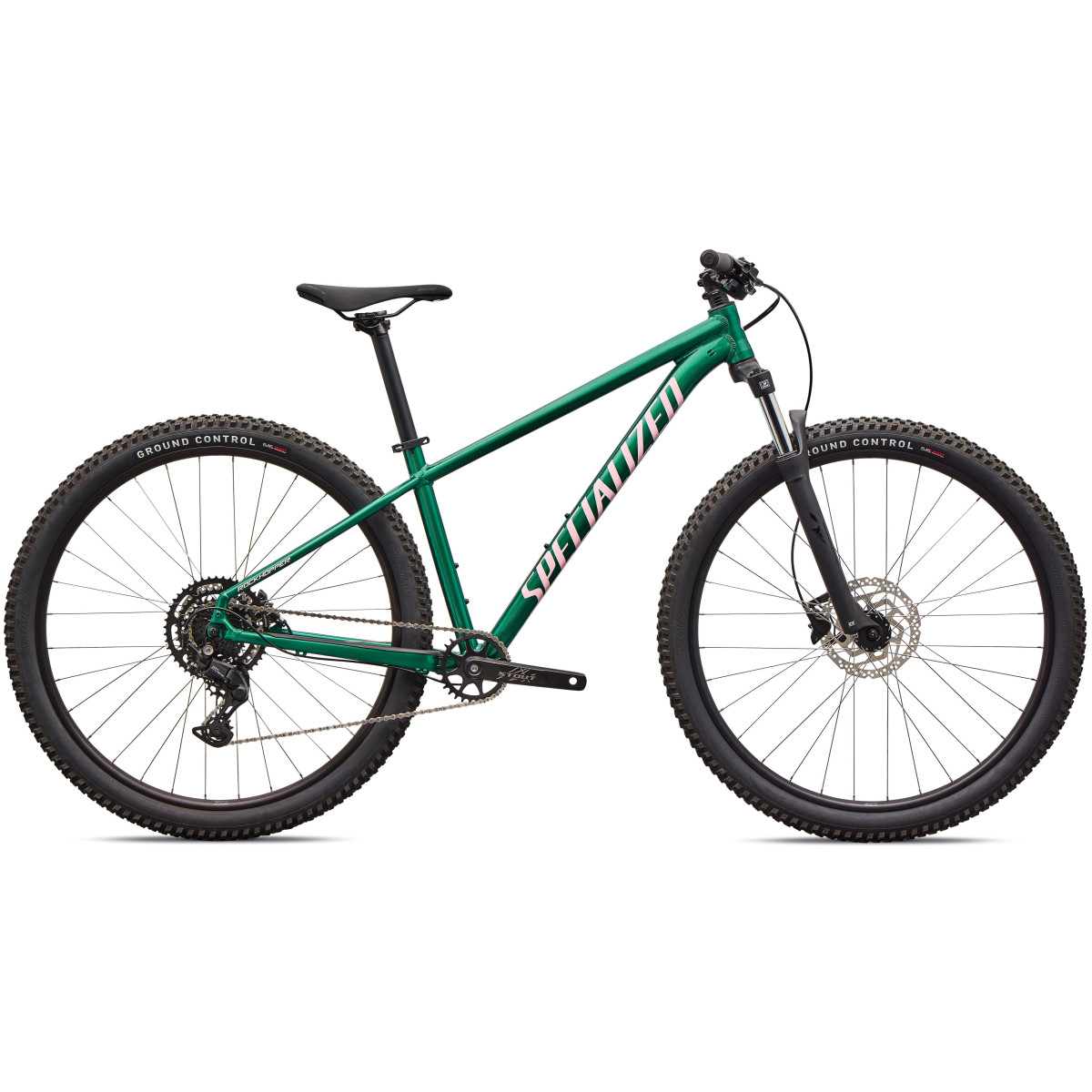 Specialized Rockhopper Sport 29" kalnų dviratis | Gloss Pine Green - Desert Rose