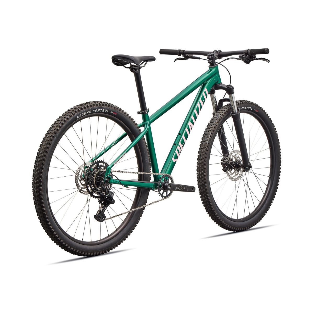 Specialized Rockhopper Sport 29" kalnų dviratis | Gloss Pine Green - Desert Rose