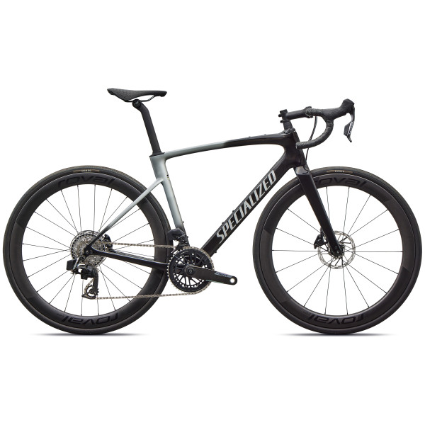 Specialized Roubaix SL8 Pro plento dviratis | Gloss Carbon - Shadow Silver