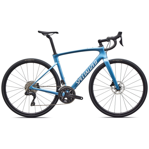 Specialized Roubaix SL8 Comp Road Bike | Shimano 105 Di2 | Gloss Glacial Metallic - White Specialized Roubaix SL8 Comp Road Bike | Shimano 105 Di2 | Gloss Glacial Metallic - White