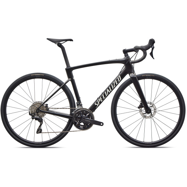 Specialized Roubaix SL8 Sport plento dviratis | Shimano 105 | Gloss Obsidian Metallic - Dune White