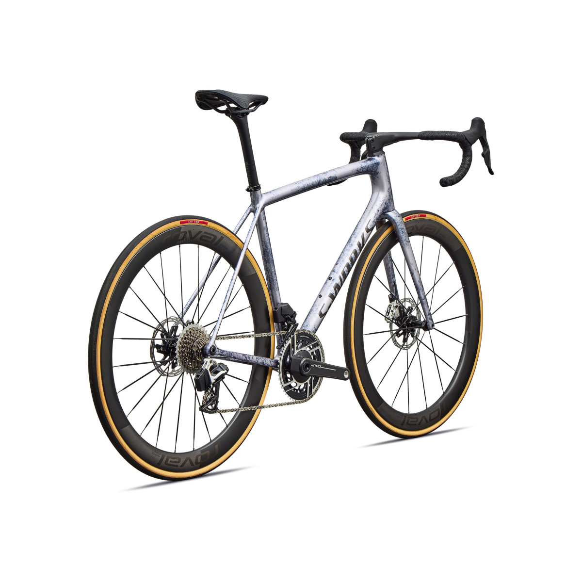 S-Works Aethos 2 plento dviratis | SRAM Red AXS | Amethyst Frost - Obsidian Metallic
