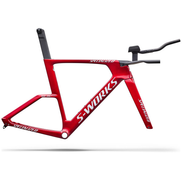 S-Works Shiv TT rėmas | Gloss Ruby Metallic - White Silver Metallic S-Works Shiv TT rėmas | Gloss Ruby Metallic - White Silver Metallic